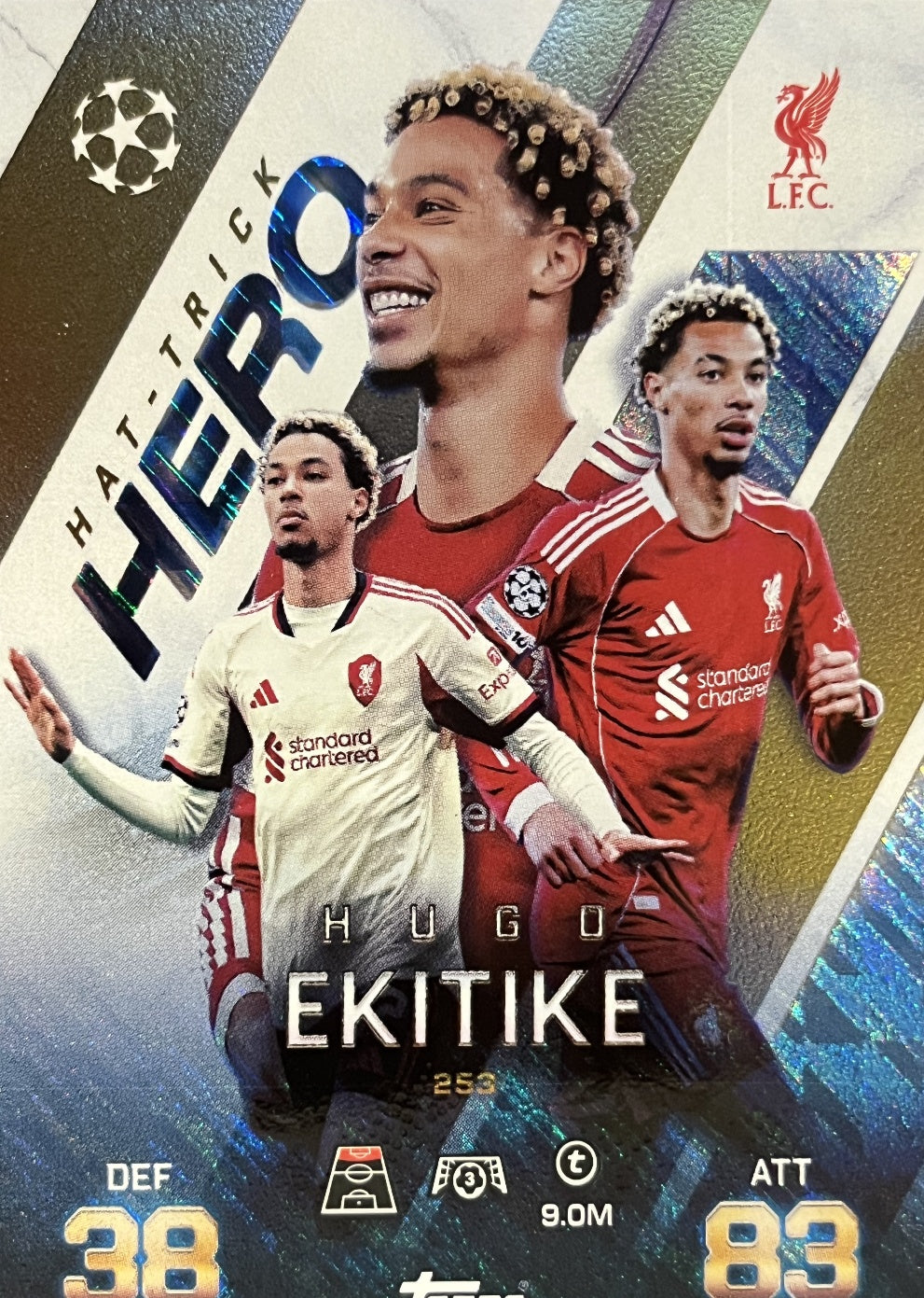 Hugo Ekitike 2026 2026 Topps Match Attax Extra 2026 #253
