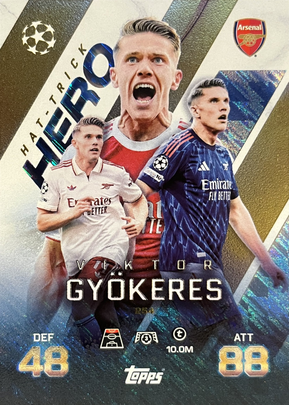 Vikto Gyökeres 2026 2026 Topps Match Attax Extra 2026 #254