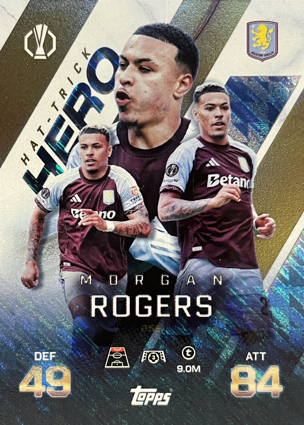 Morgan Rogers 2026 2026 Topps Match Attax Extra 2026 #255