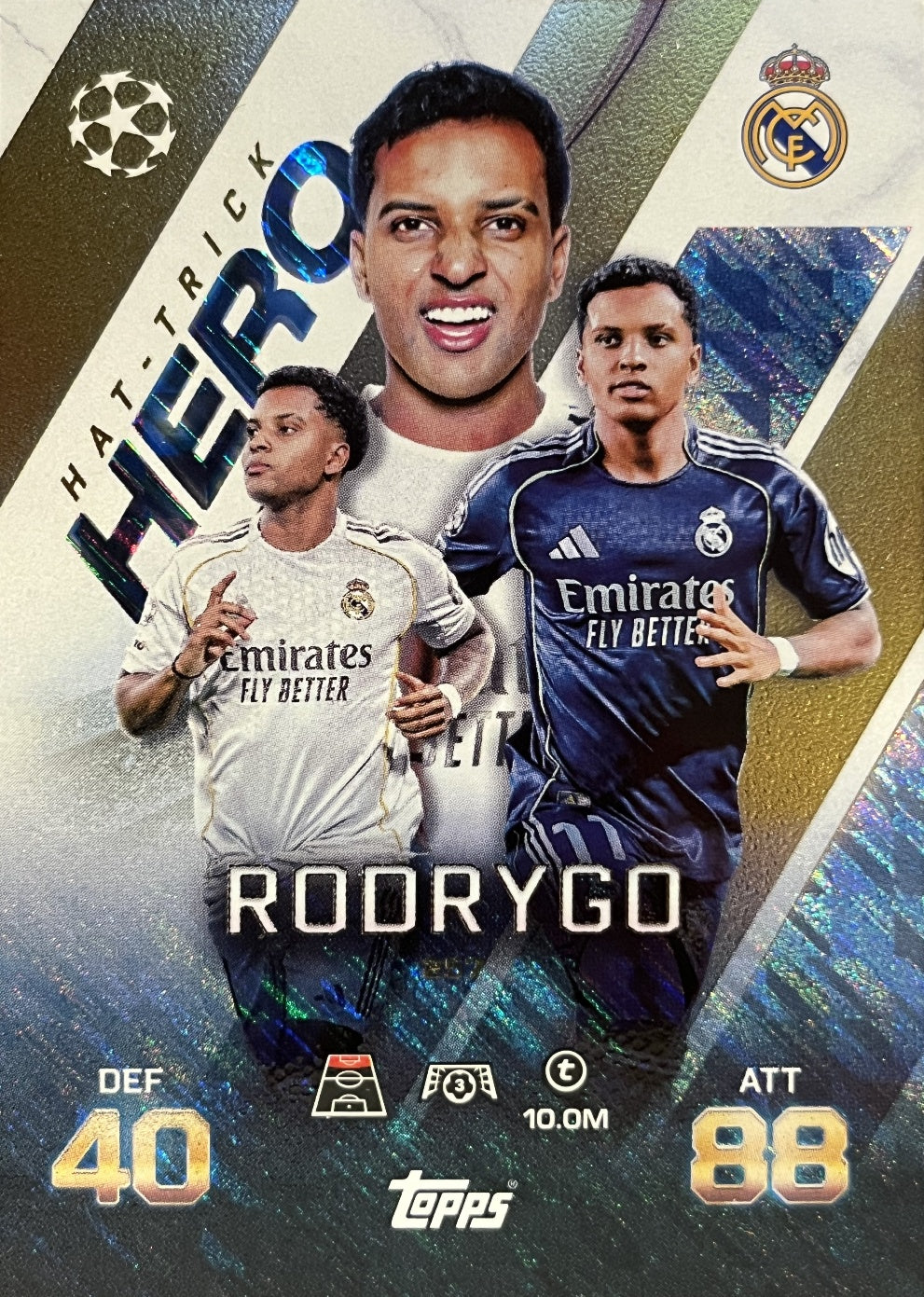 Rodrygo 2026 2026 Topps Match Attax Extra 2026 #257