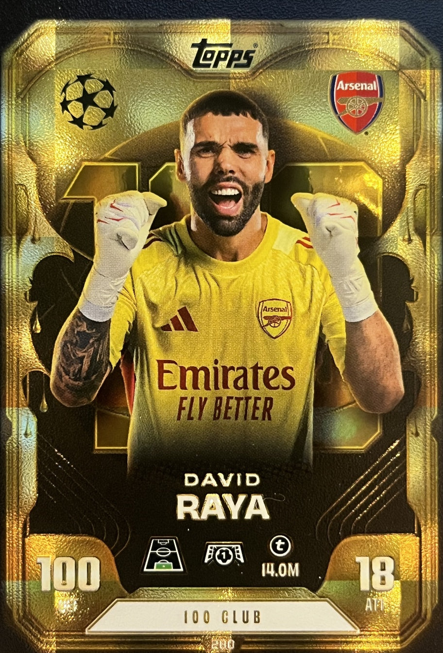 David Raya 2026 2026 Topps Match Attax Extra 2026 #280