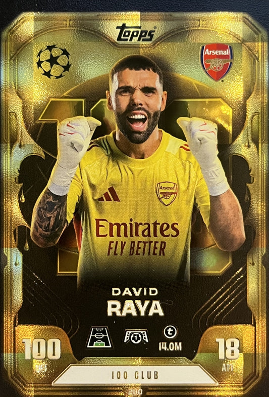 David Raya 2026 2026 Topps Match Attax Extra 2026 #280