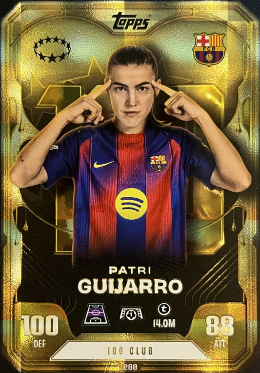 Patri Guijarro 2026 2026 Topps Match Attax Extra 2026 #288