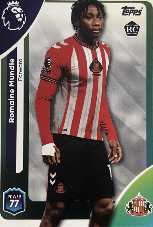 Romaine Mundle 2026 2026 Topps Premier League #354