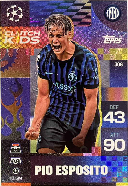 Pio Esposito 2026 2026 Topps Match Attax Extra 2026 #306