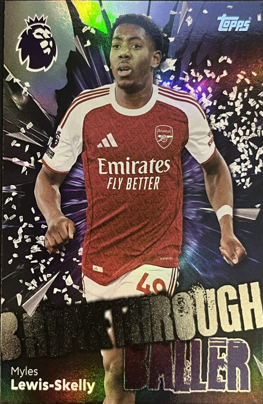 Myles Lewis-Skelly 2026 2026 Topps Premier League #18