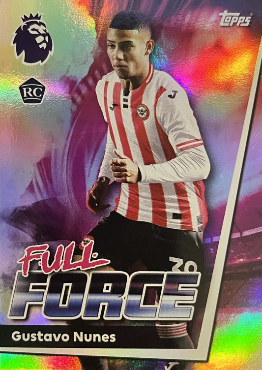 Gustavo Nunes 2026 2026 Topps Premier League #71