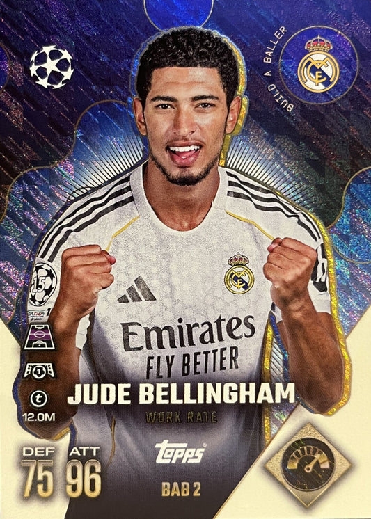 Jude Bellingham 2026 2026 Topps Match Attax Extra 2026 #BAB 2