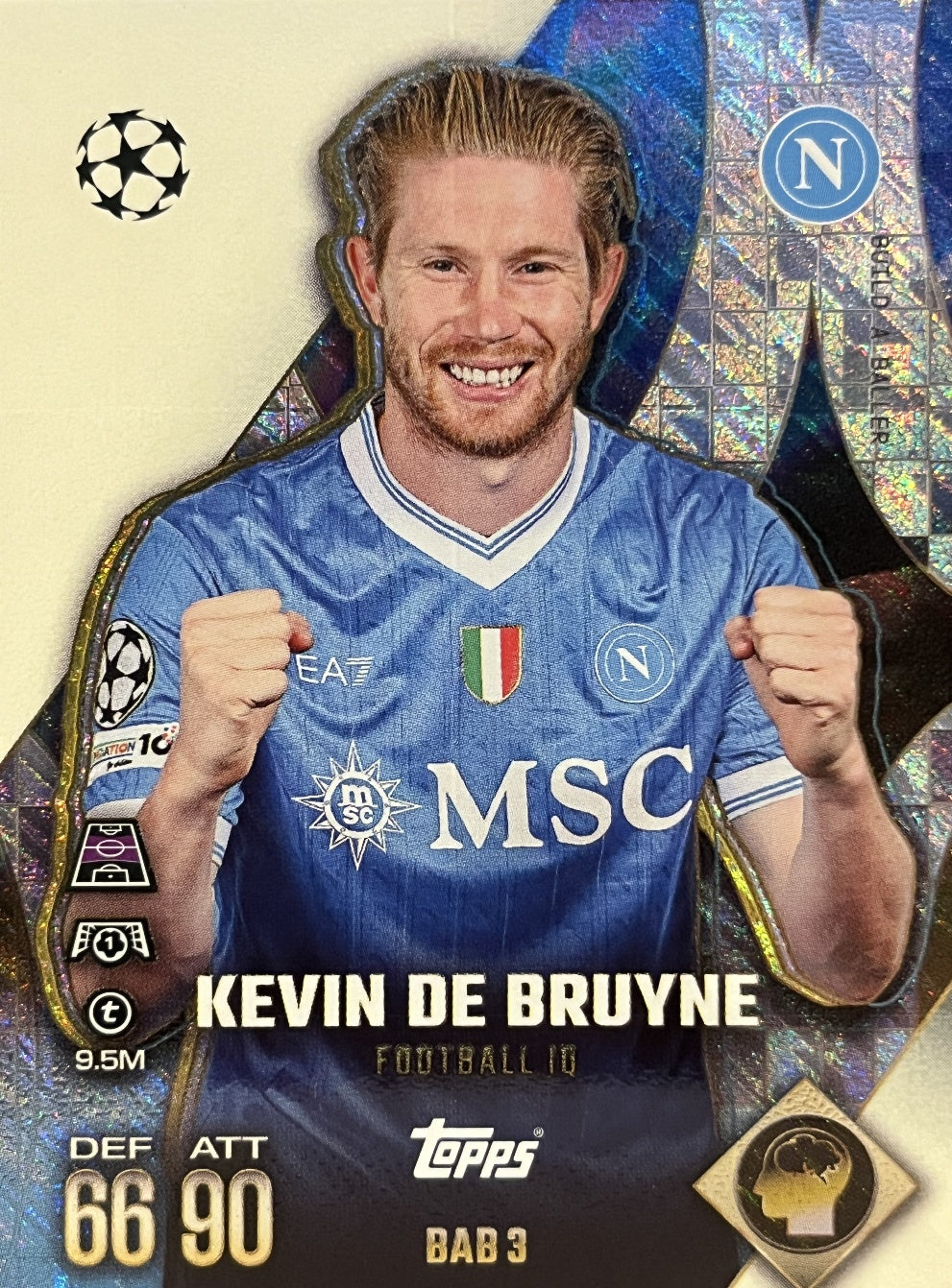 Kevin De Bruyne 2026 2026 Topps Match Attax Extra 2026 #BAB 3