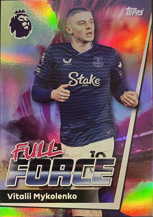 Vitalii Mykolenko 2026 2026 Topps Premier League #143