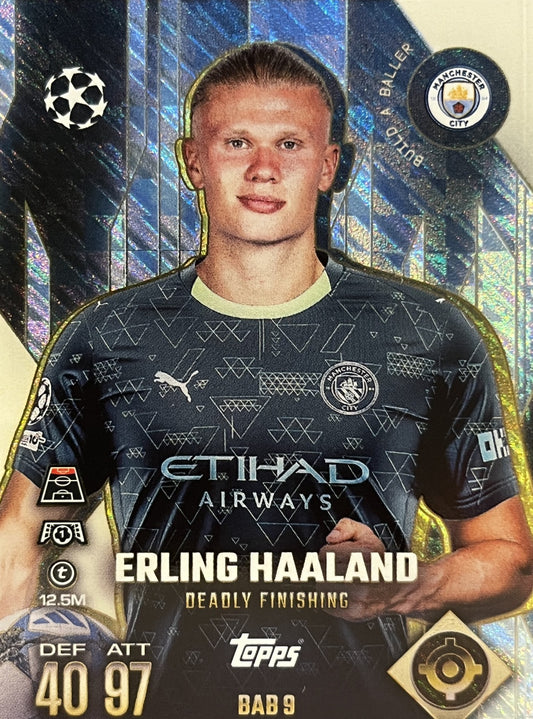 Erling Haaland 2026 2026 Topps Match Attax Extra 2026 #BAB 9