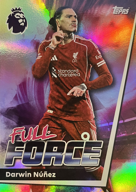 Darwin Núñez 2026 2026 Topps Premier League #179