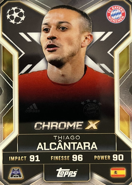 Thiago Alcantara 2026 2026 Topps Match Attax Extra 2026 #CX 6