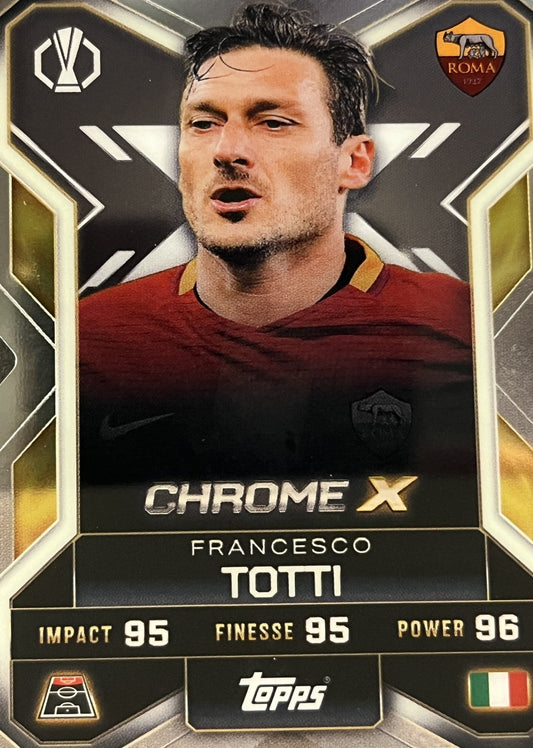Francesco Totti 2026 2026 Topps Match Attax Extra 2026 #CX 8