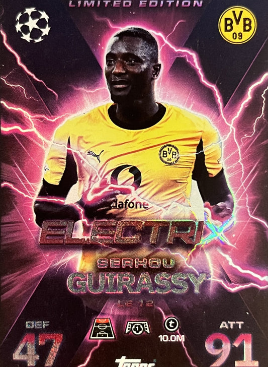 Serhou Guirassy 2026 2026 Topps Match Attax Extra 2026 #LE 12