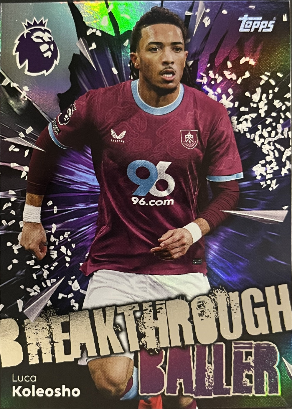 Luca Koleosho 2026 2026 Topps Premier League #324