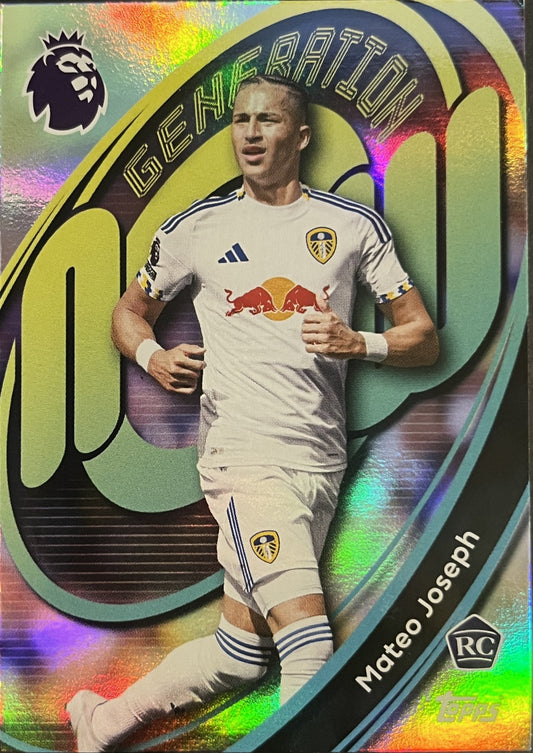 Mateo Joseph 2026 2026 Topps Premier League #340