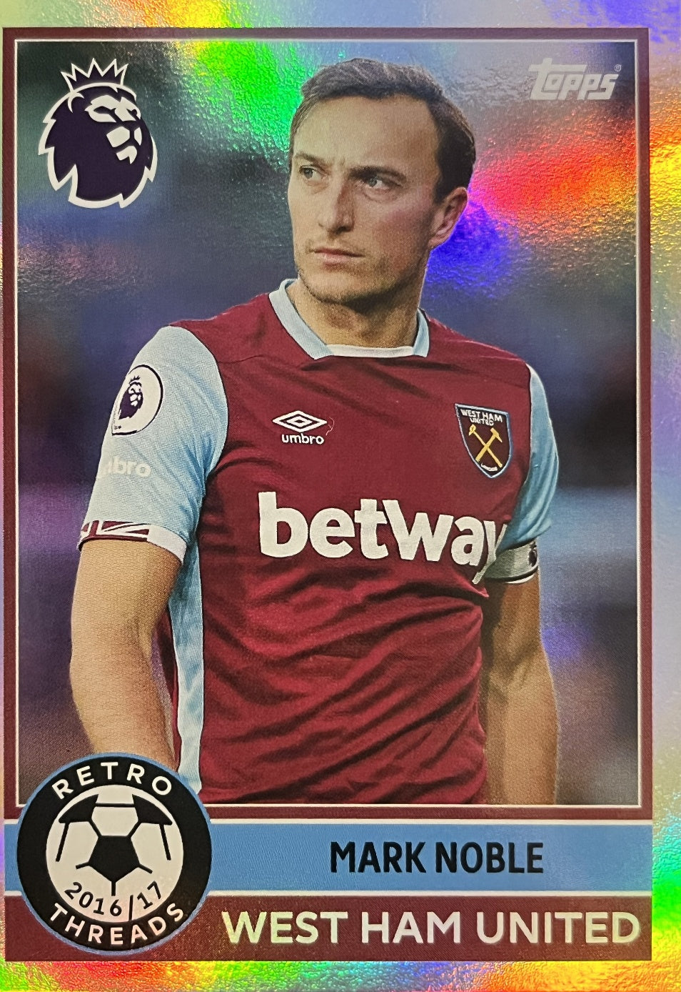 Mark Noble 2026 2026 Topps Premier League #397