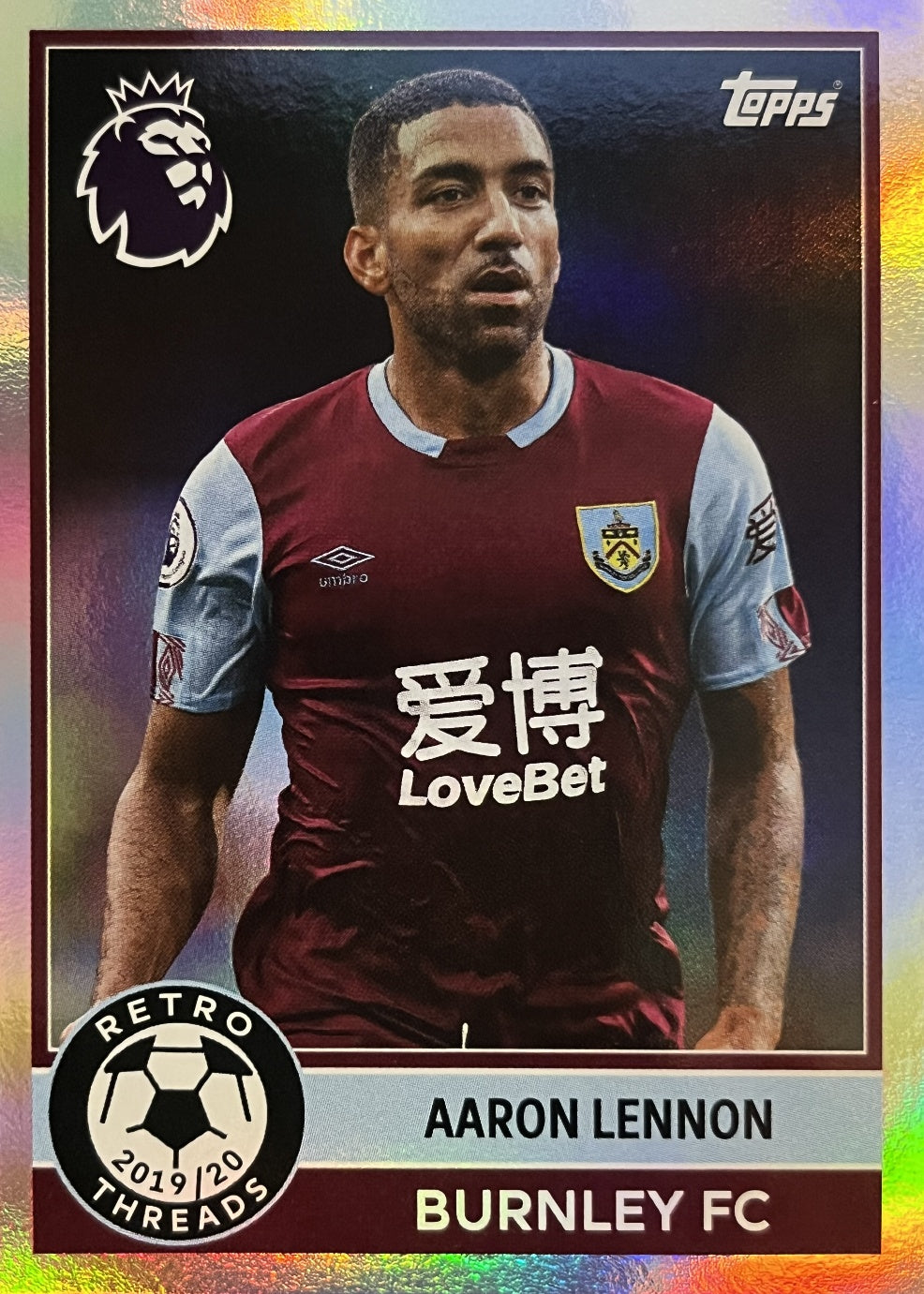 Aaron Lennon 2026 2026 Topps Premier League #399