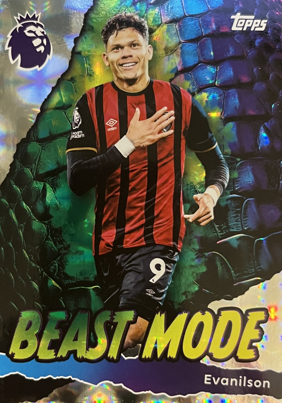 Evanilson 2026 2026 Topps Premier League #423