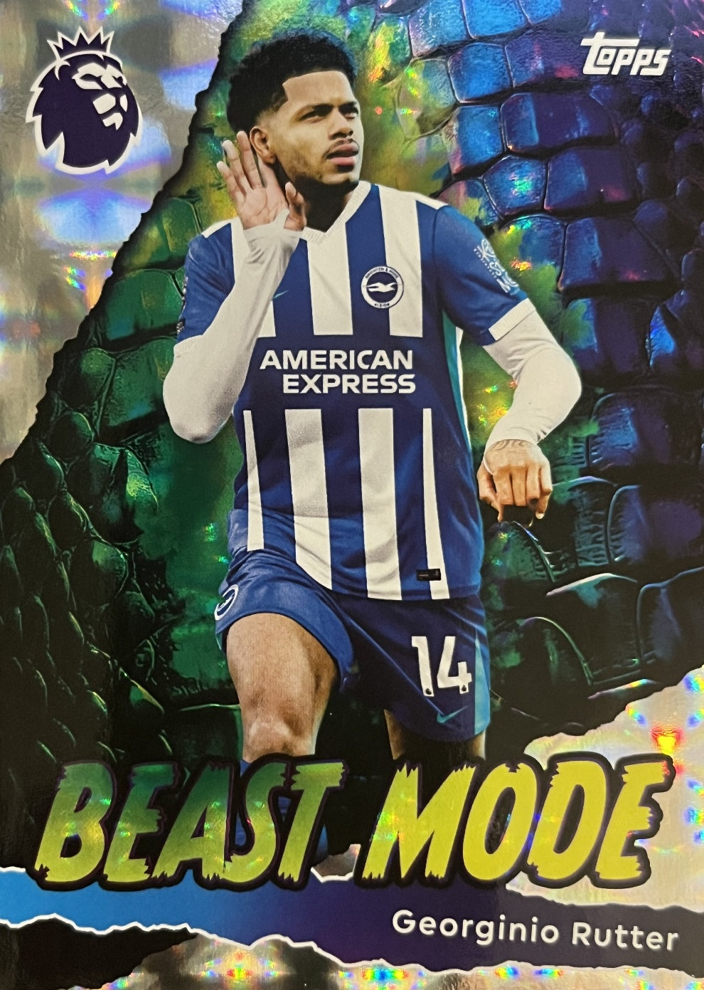 Georginio Rutter 2026 2026 Topps Premier League #425