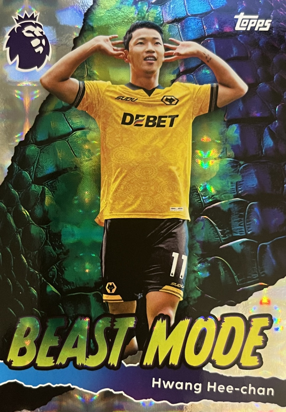 Hwang Hee-chan 2026 2026 Topps Premier League #438