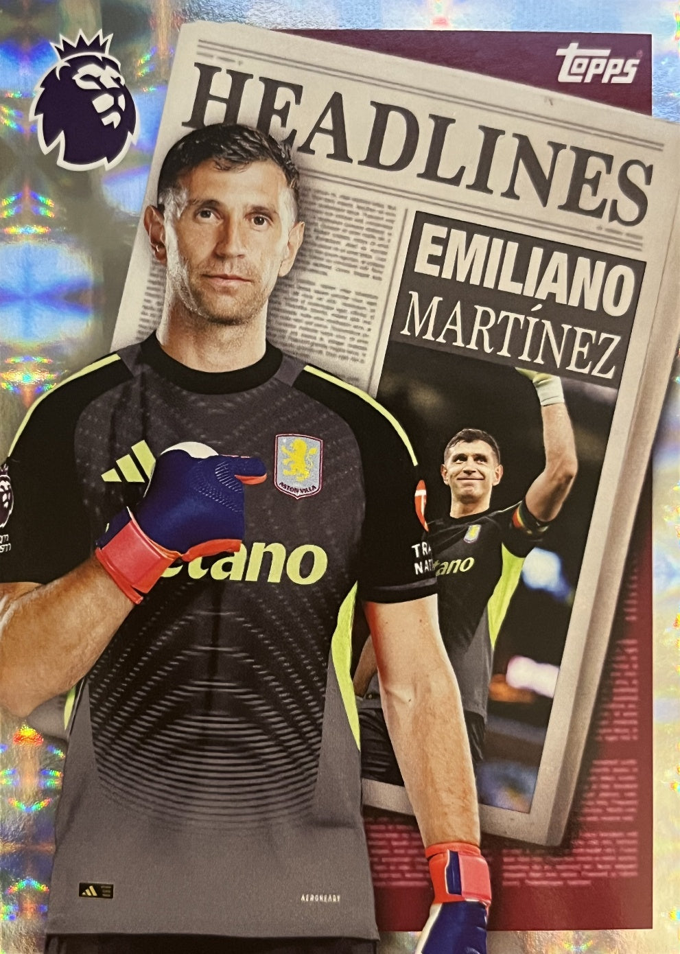 Emiliano Martínez 2026 2026 Topps Premier League #442