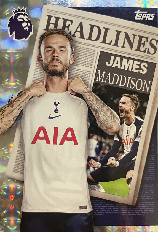 James Maddison 2026 2026 Topps Premier League #450
