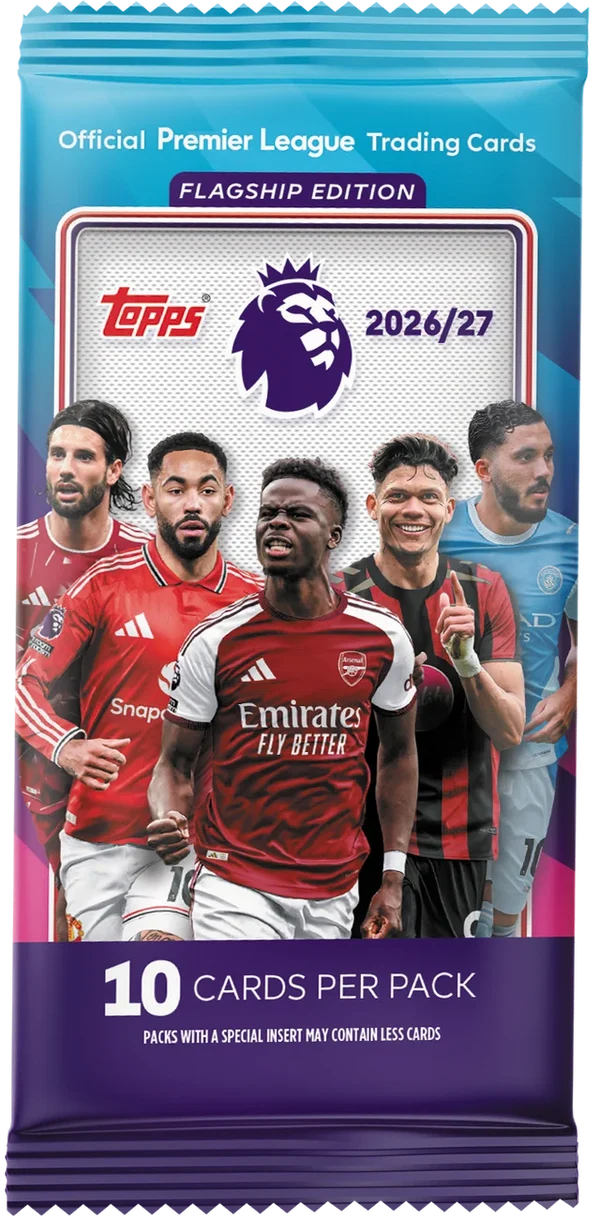 Topps Flagship Premier League 2026/27 – Enkeltpakke