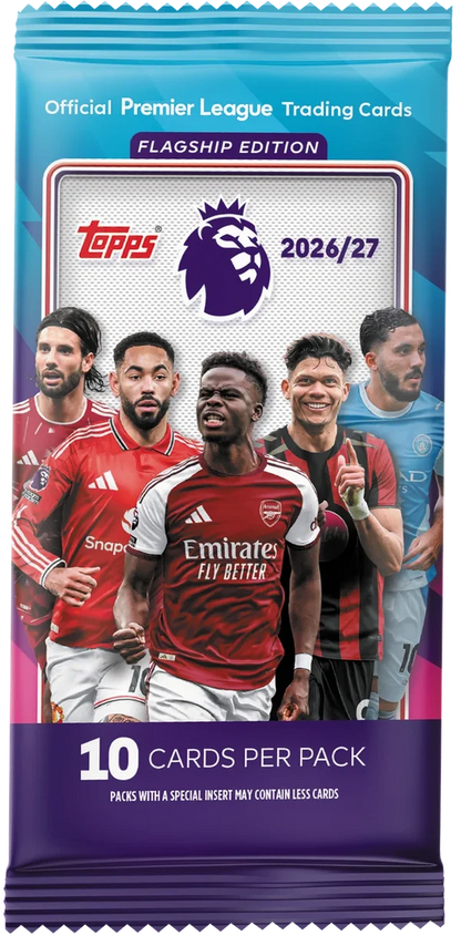 Topps Flagship Premier League 2026/27 – Enkeltpakke