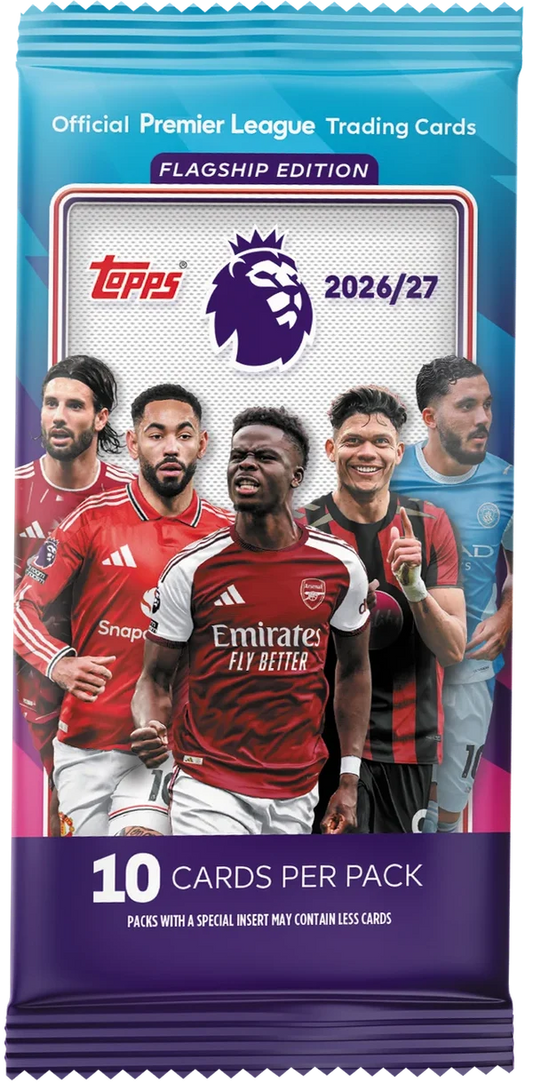 Topps Flagship Premier League 2026/27 – Enkeltpakke