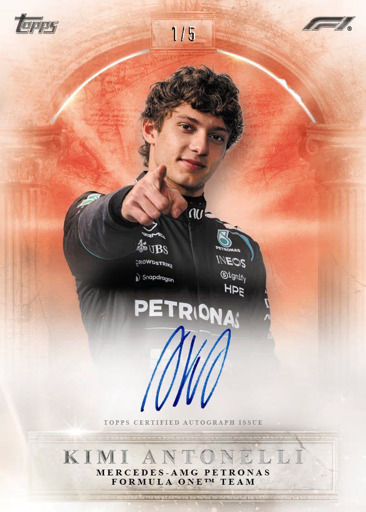 Break #044 – Topps F1 Eccellenza 2026 – Random Card Break (7 Spots)
