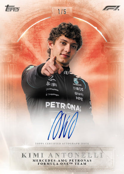 Break #044 – Topps F1 Eccellenza 2026 – Random Card Break (7 Spots)