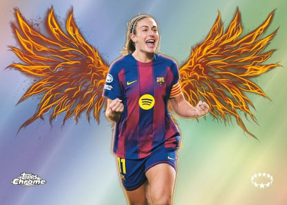 MidnightSun Cards Break #004 – 2025/26 UEFA Womens Champions League Chrome