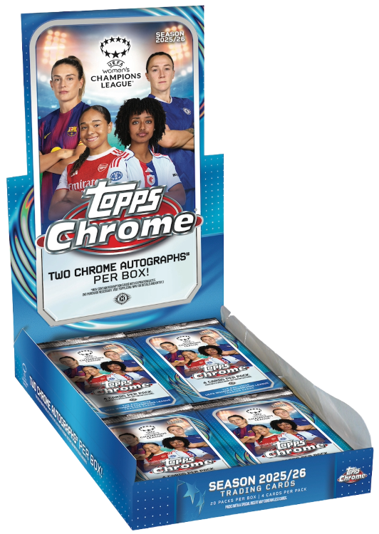 MidnightSun Cards Break #004 – 2025/26 UEFA Womens Champions League Chrome