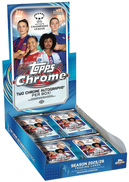MidnightSun Cards Break #004 – 2025/26 UEFA Womens Champions League Chrome