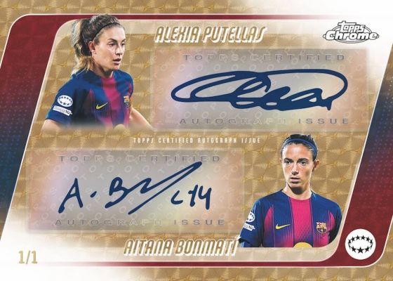 MidnightSun Cards Break #004 – 2025/26 UEFA Womens Champions League Chrome