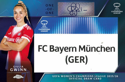 MidnightSun Cards Break #004 – 2025/26 UEFA Womens Champions League Chrome