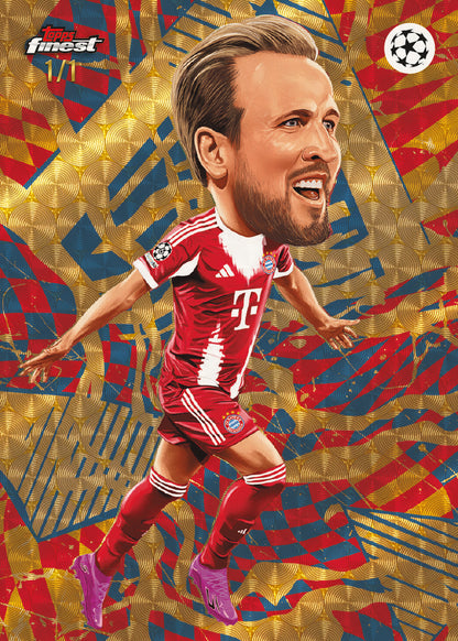 Topps® Finest UEFA Club Competitions 2025/26 Hobby Box (Forhåndsbestilling)