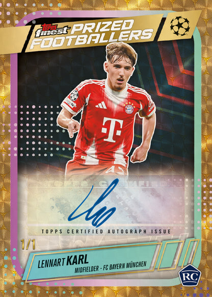 Break #008 – Topps Finest UEFA Club Competitions 2025/26 Hobby Box