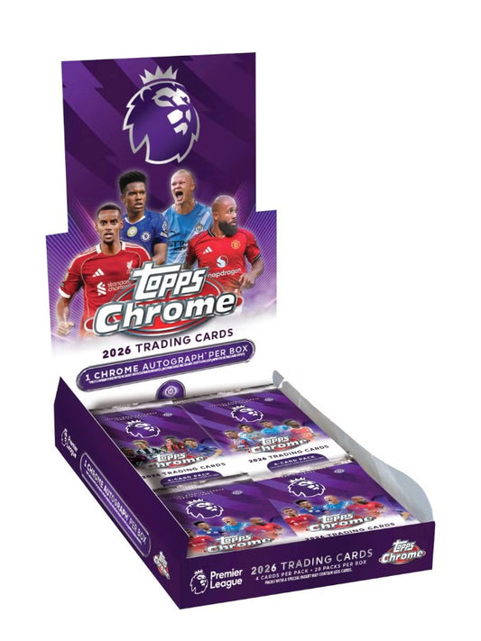 Topps Chrome Premier League — Hobby Box
