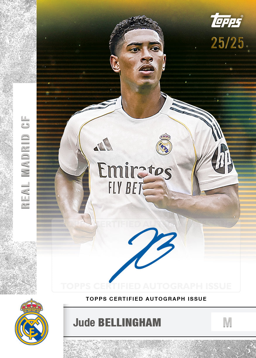 Topps Real Madrid 2025/26 — Team Set Boks