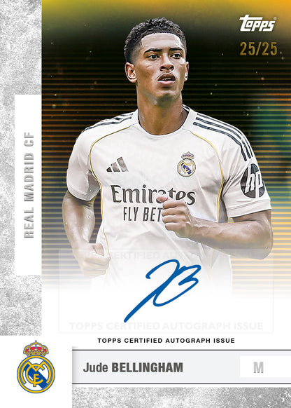 Topps Real Madrid 2025/26 — Team Set Boks