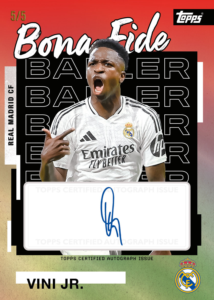 Topps Real Madrid 2025/26 — Team Set Boks