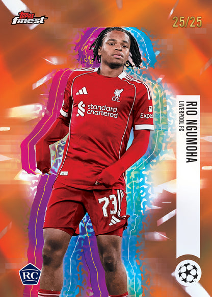 Break #008 – Topps Finest UEFA Club Competitions 2025/26 Hobby Box