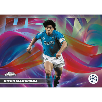 Topps Chrome UEFA Club Competitions 2025-26 Mega Box