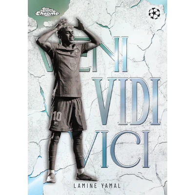 Topps Chrome UEFA Club Competitions 2025-26 Mega Box